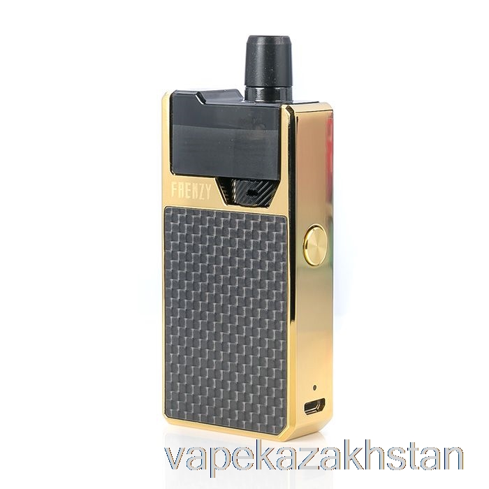 Vape Kazakhstan Geek Vape FRENZY Pod System Gold / Carbon Fiber